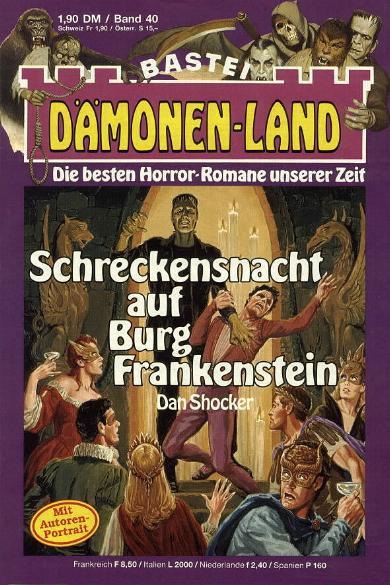 D&auml;monen-Land Nr. 40: Schreckensnacht auf Burg Frankenstein