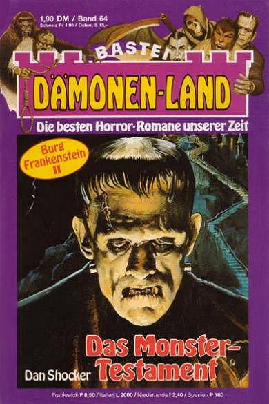 D&auml;monen-Land Nr. 64: Das Monster-Testament