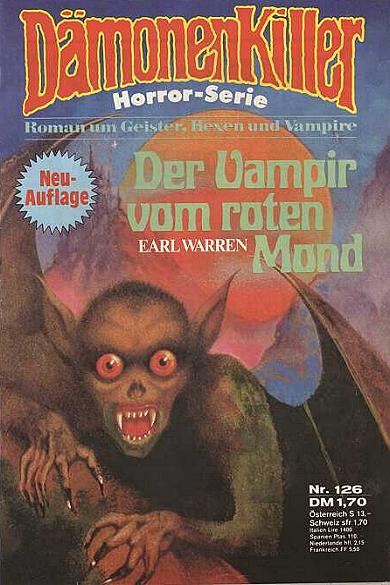 D&auml;monenkiller Nr. 126: Der Vampir vom roten Mond
