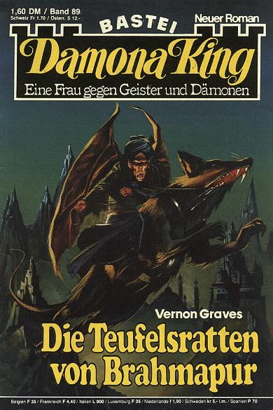 Damona King Nr. 89: Die Teufelsratten von Brahmapur