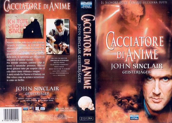 Die italienische John Sinclair Videokassette "Ich t&ouml;te jeden Sinclair"