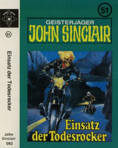 John Sinclair TSB-H&ouml;rspiel Nr. 51: Einsatz der Todesrocker (mit schwarzer Nummerierung)
