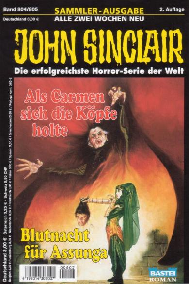 Nr. 804/805: Als Carmen sich die K&ouml;pfe holte / Blutnacht f&uuml;r Assunga