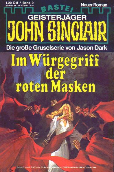 John Sinclair Nr. 9: Im W&uuml;rgegriff der roten Masken