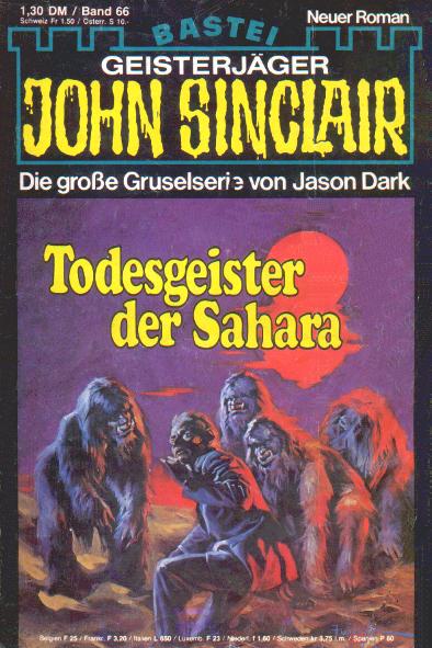John Sinclair Nr. 66: Todesgeister der Sahara
