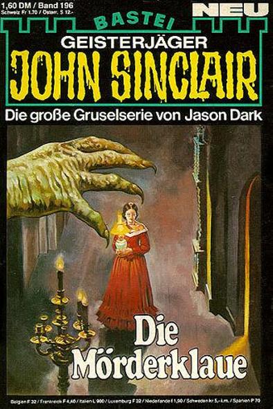 John Sinclair Nr. 196: Die M&ouml;rderklaue