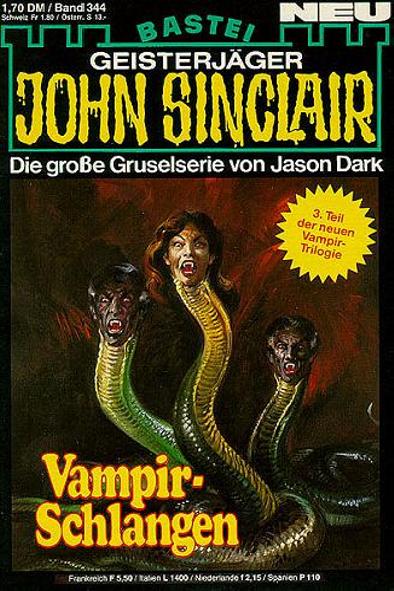John Sinclair Nr. 344: Vampir-Schlangen