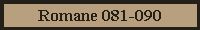 Die Romane 81-90