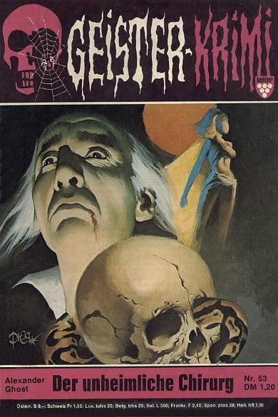 Geister-krimi Nr. 053: Der unheimliche Chirurg