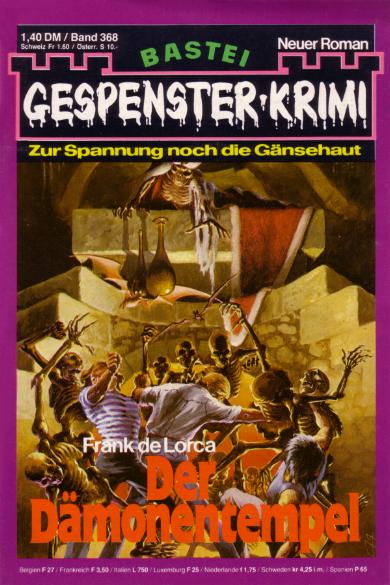 Gespenster-Krimi Nr. 368: Der D&auml;monentempel