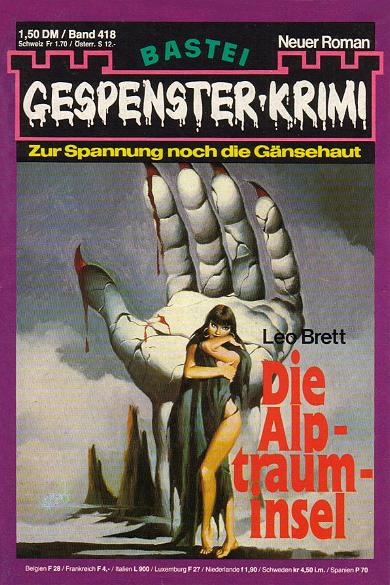 Gespenster-Krimi Nr. 418: Die Alptrauminsel