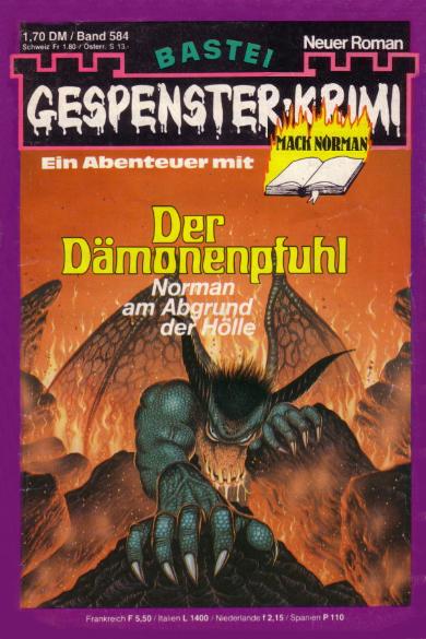 Gespenster-Krimi Nr. 584: Der D&auml;monenpfuhl