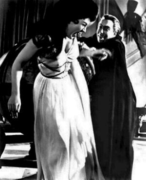 Szene aus "Dracula" von 1958