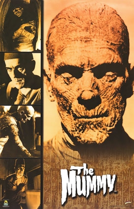 "The Mummy" mit Boris Karloff (Filmcover)