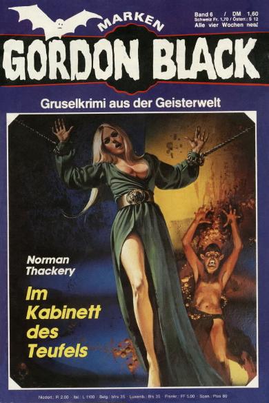 Gordon Black Nr. 6: Im Kabinett des Teufels