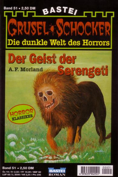 Grusel-Schocker Nr. 51: Der Geist der Serengeti 