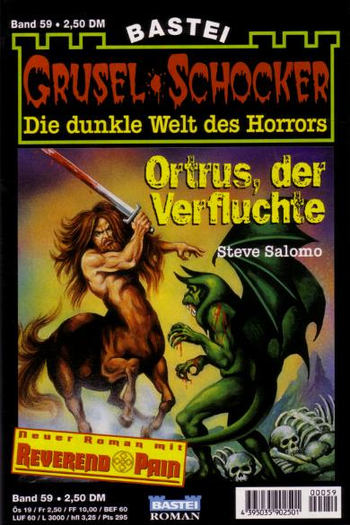 Grusel-Schocker Nr. 59: Ortrus, der Verfluchte 