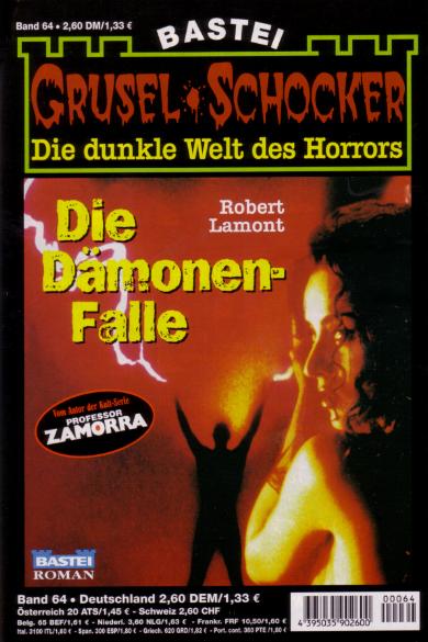 Grusel-Schocker Nr. 64: Die D&auml;monenfalle