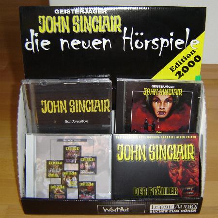 John Sinclair CD-Aufsteller