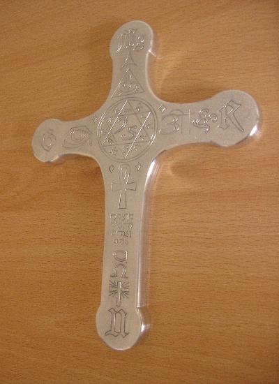 John Sinclair Kreuz aus Aluminium