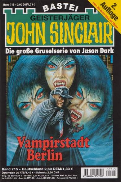 John Sinclair Nr. 715 (2. Auflage): Vampirstadt Berlin