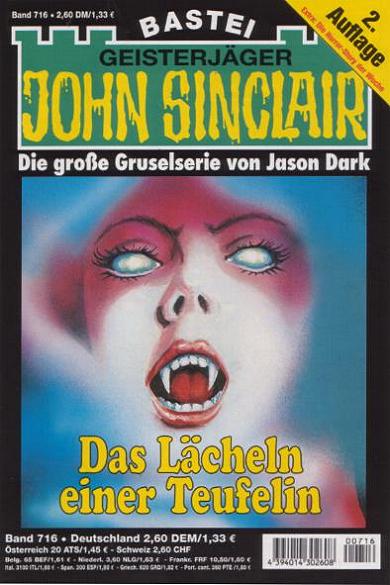 John Sinclair Nr. 716 (2. Auflage): Das L&auml;cheln einer Teufelin
