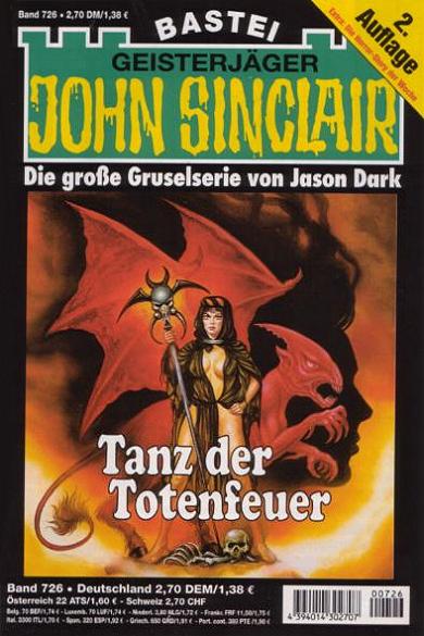 John Sinclair Nr. 726 (2. Auflage): Tanz der Totenfeuer