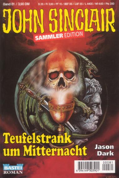 John Sinclair Sammler-Edition Nr. 81: Teufelstrank um Mitternacht