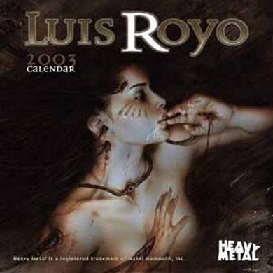HEAVY METAL Wandkalenders "LUIS ROYO 2003"