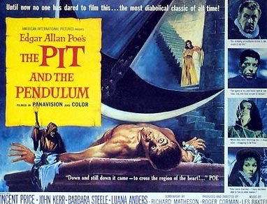 "Das Pendel des Todes" (Englisches Filmcover)