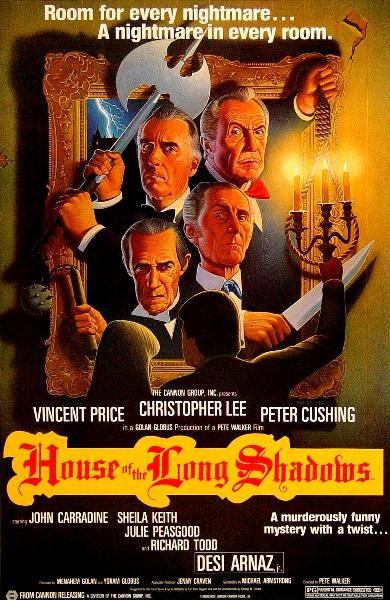 Filmplakat von "House of the long shadows"