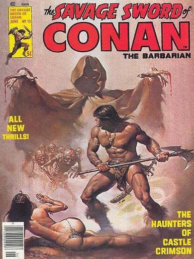 "THE SAVAGE SWORD OF CONAN" Nr. 12