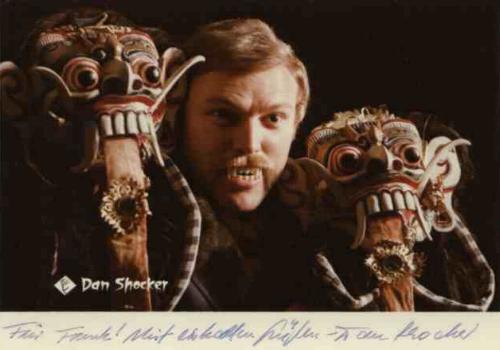 Die Dan Shocker Autogrammkarte 2