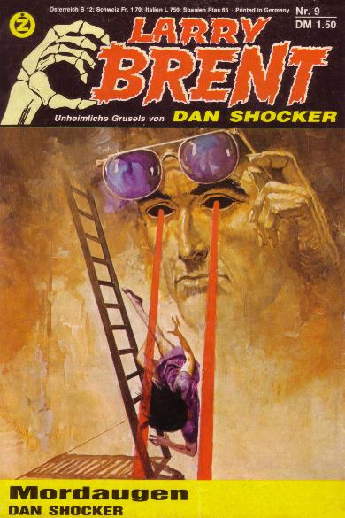 Larry Brent Nr. 9: Mordaugen