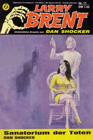Larry Brent Nr. 11: Sanatorium der Toten