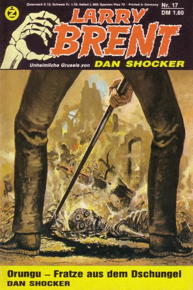 Larry Brent Nr. 17: Orungu - Fratze aus dem Dschungel