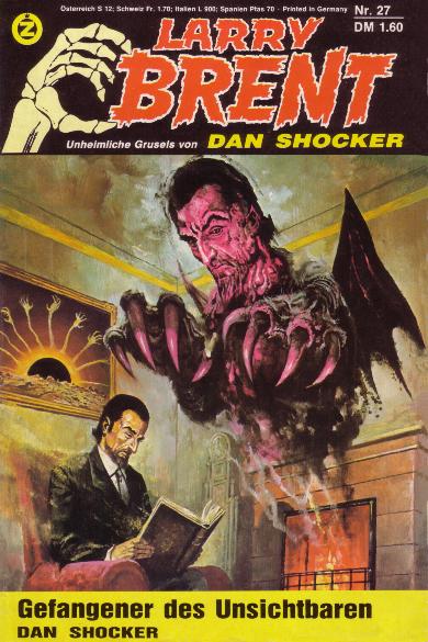 Larry Brent Nr. 27: Gefangener des Unsichtbaren