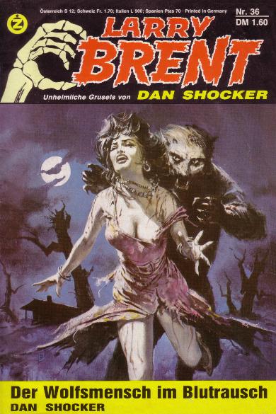 Larry Brent Nr. 36: Der Wolfsmensch im Blutrausch