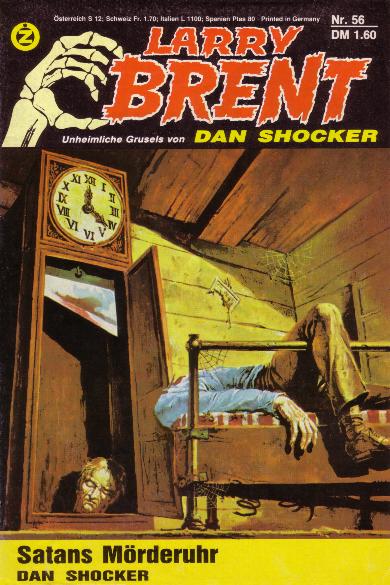 Larry Brent Nr. 56: Satans M&ouml;rderuhr
