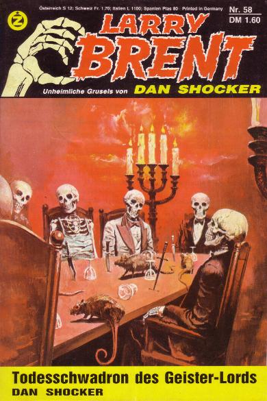 Larry Brent Nr. 58: Todesschwadron des Geister-Lords
