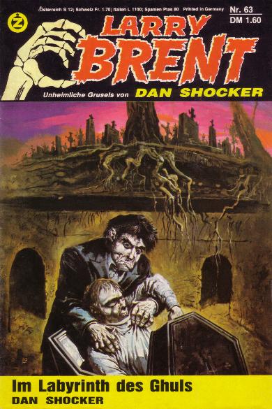 Larry Brent Nr. 63: Im Labyrinth des Ghuls