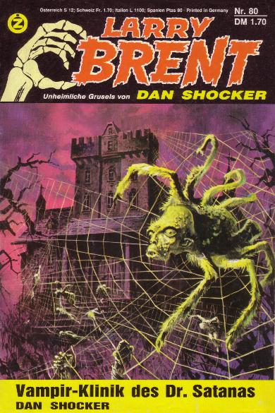 Larry Brent Nr. 80: Vampir-Klinik des Dr. Satanas