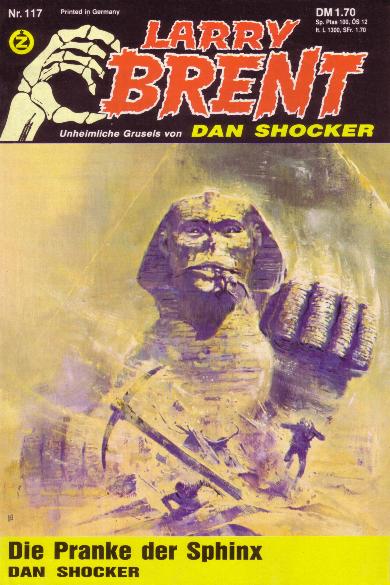 Larry Brent Nr. 117: Die Pranke der Sphinx