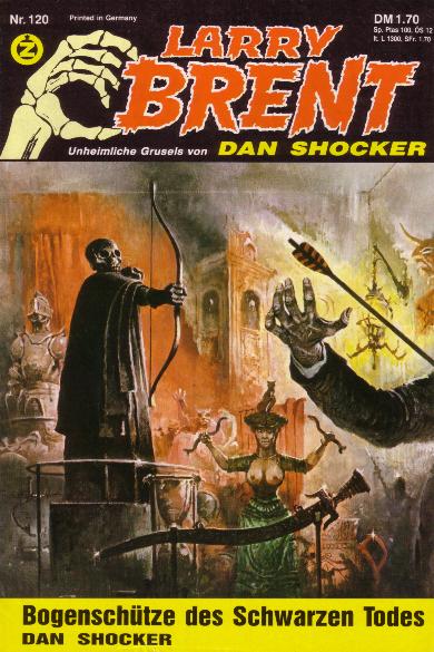Larry Brent Nr. 120: Bogensch&uuml;tze des Schwarzen Todes
