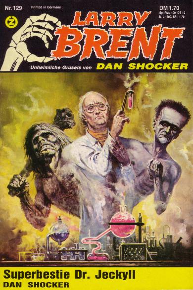 Larry Brent Nr. 129: Superbestie Dr Jeckyll