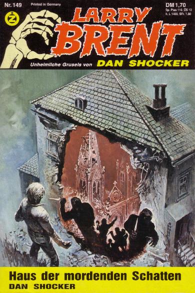 Larry Brent Nr. 149: Haus der mordenden Schatten