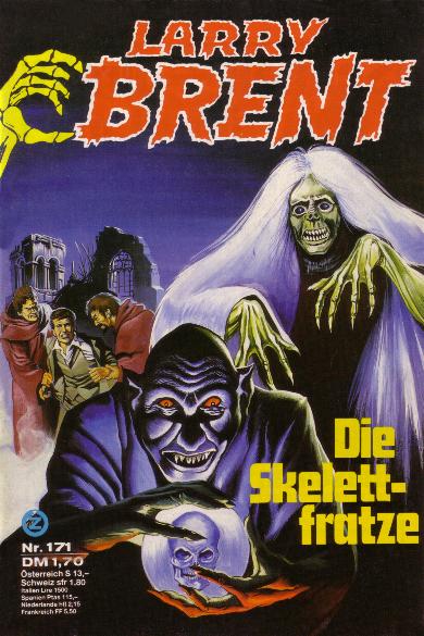 Larry Brent Nr. 171: Die Skelettfratze