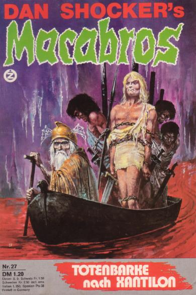 Macabros Nr. 27: Totenbarke nach Xantilon