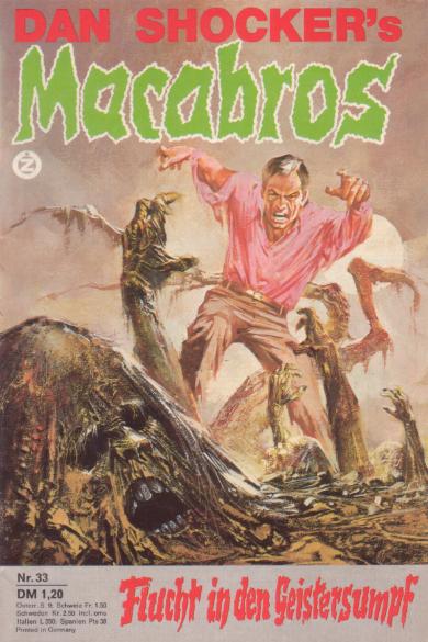 Macabros Nr. 33: Flucht in den Geistersumpf