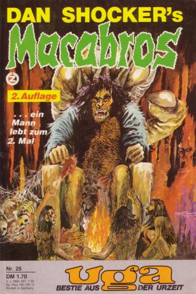 Macabros Nr. 25 (2. Auflage): Uga, Bestie aus der Urzeit